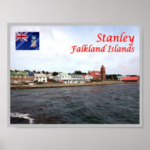 Falkland Islands - Stanley - Poster