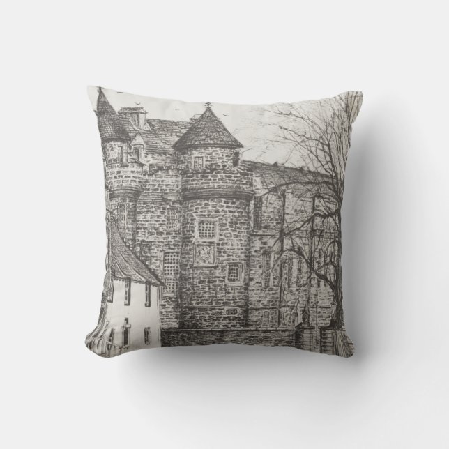 Falkland Palace Scotland. 2007 Cushion (Front)