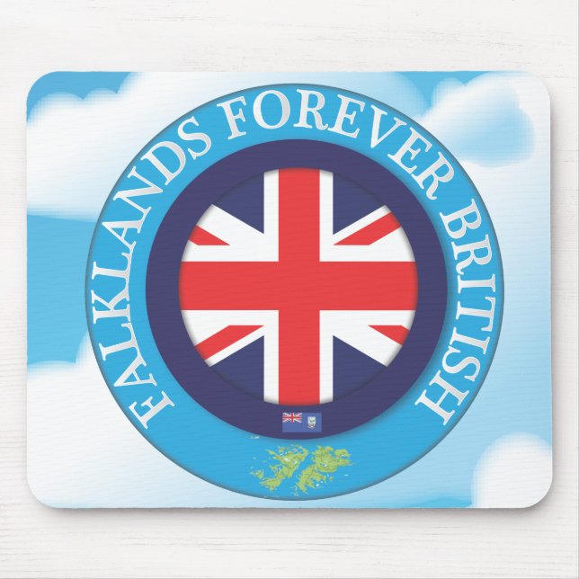 Falklands Forever British Mouse Pad (Front)