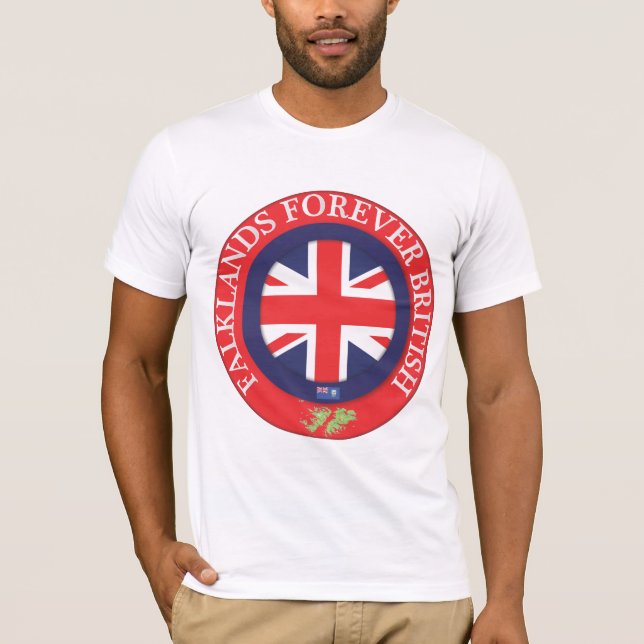 Falklands Forever British T-Shirt (Front)