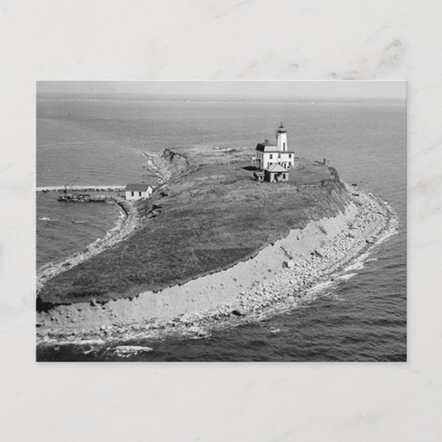 Falkner Island Lighthouse Postcard (Front)