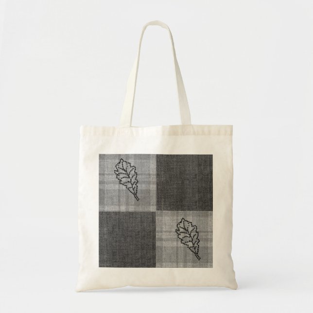 Fall 4 corners Grey Tones Tote Bag (Front)