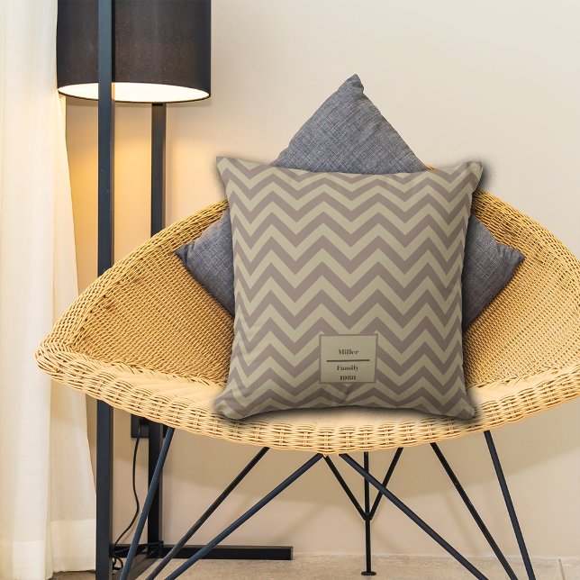 Fall Abstract Hill Views  Custom Name Cushion (Creator Uploaded)