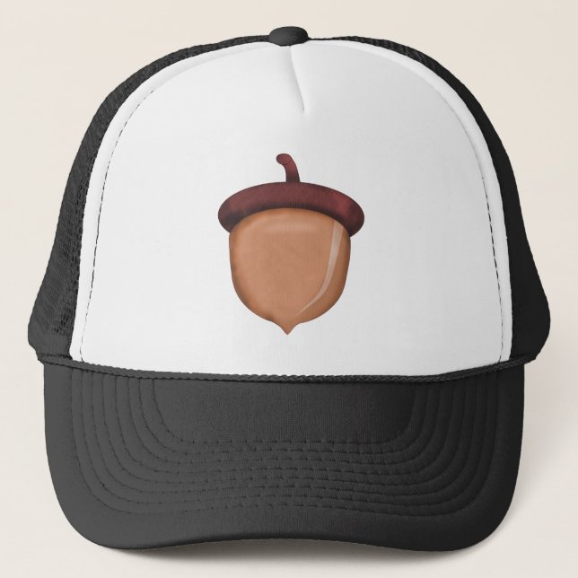 Fall Acorn Trucker Hat (Front)