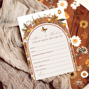 Fall Advice For The Bride   Bridal Shower Card
