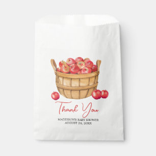 Fall Apple Basket Baby Shower Favour Bag