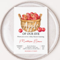 Fall Apple Basket Baby Shower