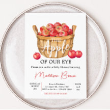 Fall Apple Basket Baby Shower