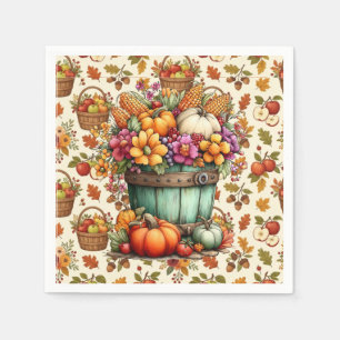 Fall Apple Harvest Napkin