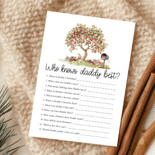 Fall Apple of our Eyes Who Knows Daddy Best Game