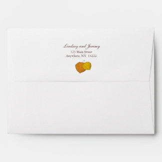 Fall Aspen Pair Invitation Envelopes