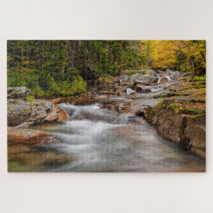 Fall at Jefferson Brook, New Hampshire Jigsaw Puzzle