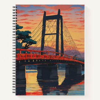 Fall at Ryogoku Bridge Notebook