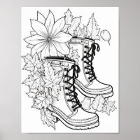 Fall/Autumn Adult Colouring