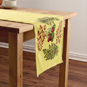Fall & Autumn Berry Foliage Medium Table Runner