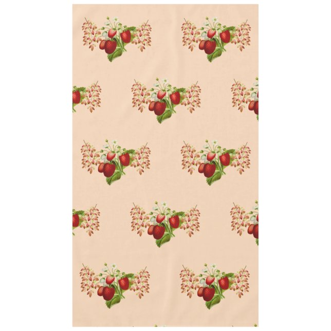 Fall & Autumn Berry Foliage Tablecloth (Front)