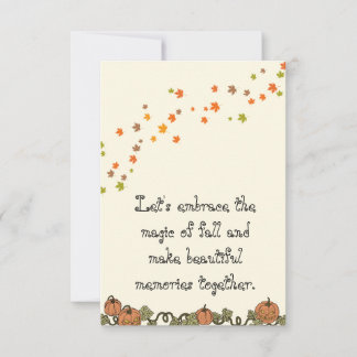 Fall Autumn Cards