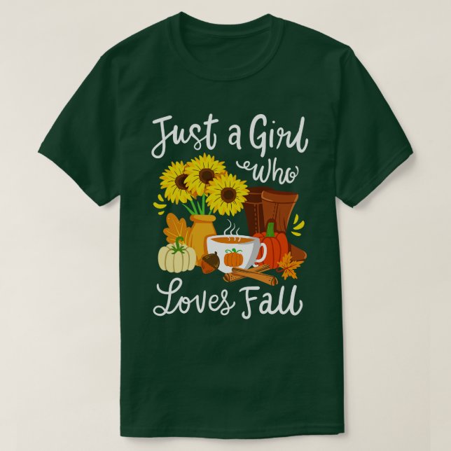 Fall Autumn Fall Season T-Shirt (Design Front)