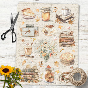 Fall Autumn Favourite Essential Aesthetic Decoupag Tissue Paper