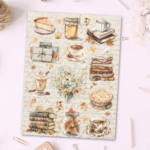 Fall Autumn Favourite Essential Aesthetic Postcard