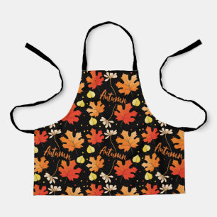 Fall Autumn Foliage Fall Leaves Apron
