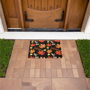 Fall Autumn Foliage Fall Leaves Doormat