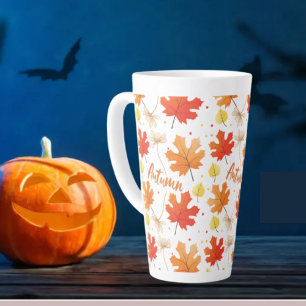 Fall Autumn Foliage Fall Leaves Latte Mug