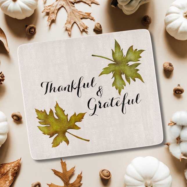 Fall Autumn Foliage Friendsgiving Thanksgiving Cutting Board (Creator Uploaded)