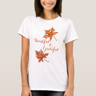 Fall Autumn Foliage Friendsgiving Thanksgiving T-Shirt