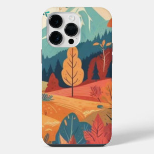 Fall/Autumn/leaves/colourful iPhone 14 Pro Max Case