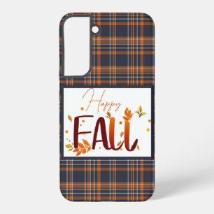 Fall/Autumn/Leaves/Plaid Samsung Galaxy Case