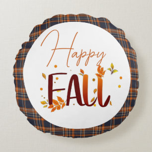 Fall/Autumn/Leaves  Round Cushion