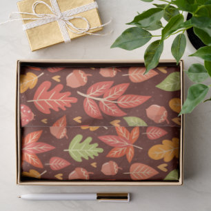 Fall Autumn Leaves Tissue Paper
