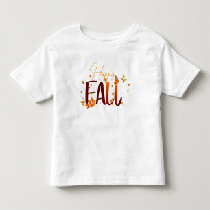 Fall/Autumn/Leaves Toddler T-Shirt