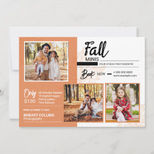 Fall / Autumn Mini Session Template