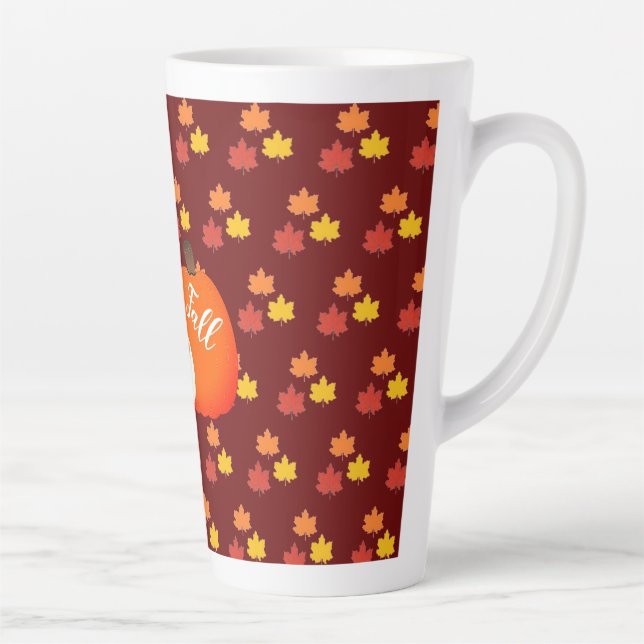 Fall/autumn/pumpkin latte mug (Right)