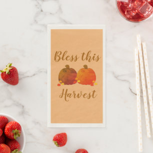 Fall/Autumn/Pumpkin   Napkin