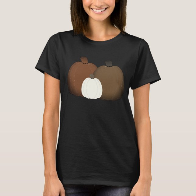 Fall/Autumn/Pumpkin  T-Shirt (Front)