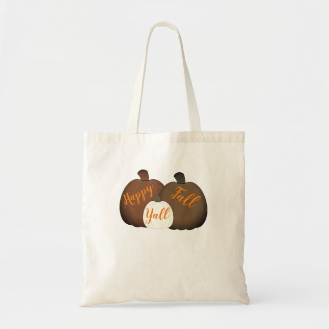 Fall/Autumn/Pumpkin    Tote Bag (Front)