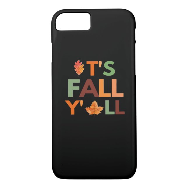 Fall Autumn Season Collection It’s Fall Y’all Case-Mate iPhone Case (Back)