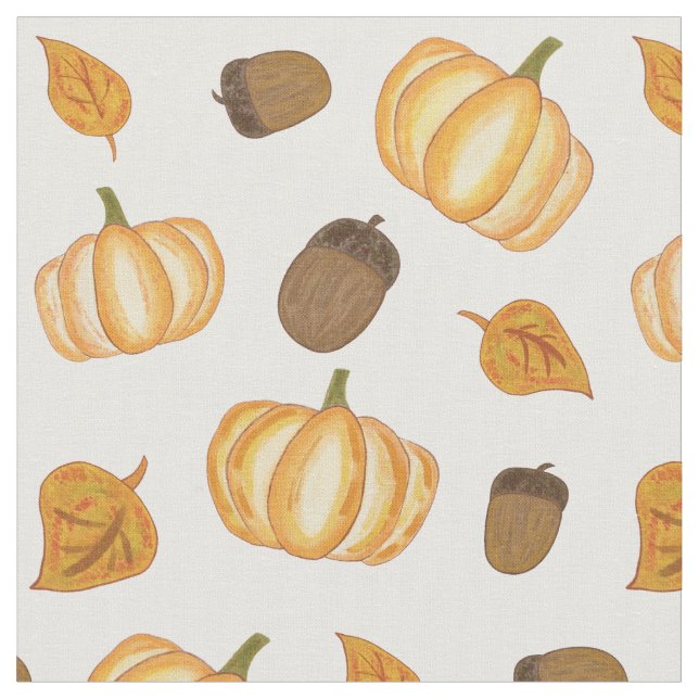 Fall / Autumn Season Fabric (Close Up)