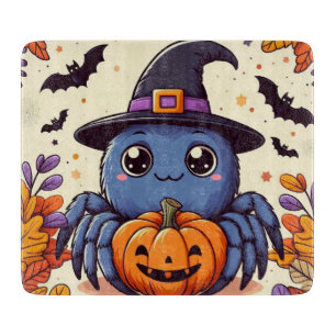 Fall/autumn/spider/witch/halloween Cutting Board