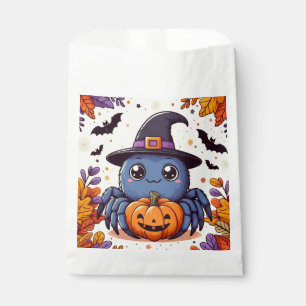 Fall/autumn/spider/witch/halloween Favour Bag