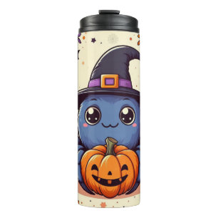 Fall/autumn/spider/witch/halloween Thermal Tumbler