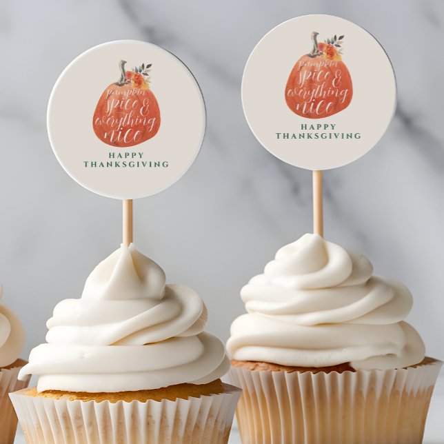 Fall Autumn Thanksgiving Orange Pumpkin Classic Round Sticker (Creator Uploaded)