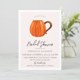 Fall Autumn Treats Bridal Shower Invitation