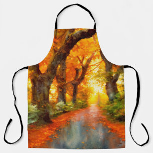 Fall/autumn/tree  apron