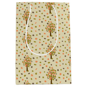 Fall Autumn trees Medium Gift Bag