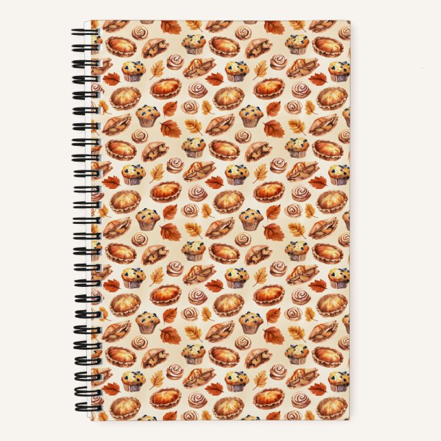 Fall Baked Goods Notebook (Front)