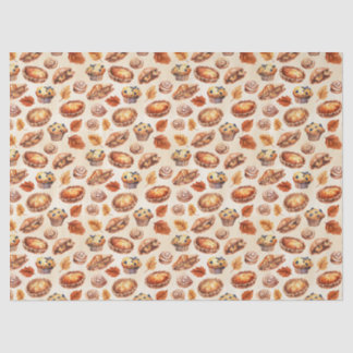 Fall Baked Goods Tissue Paper
